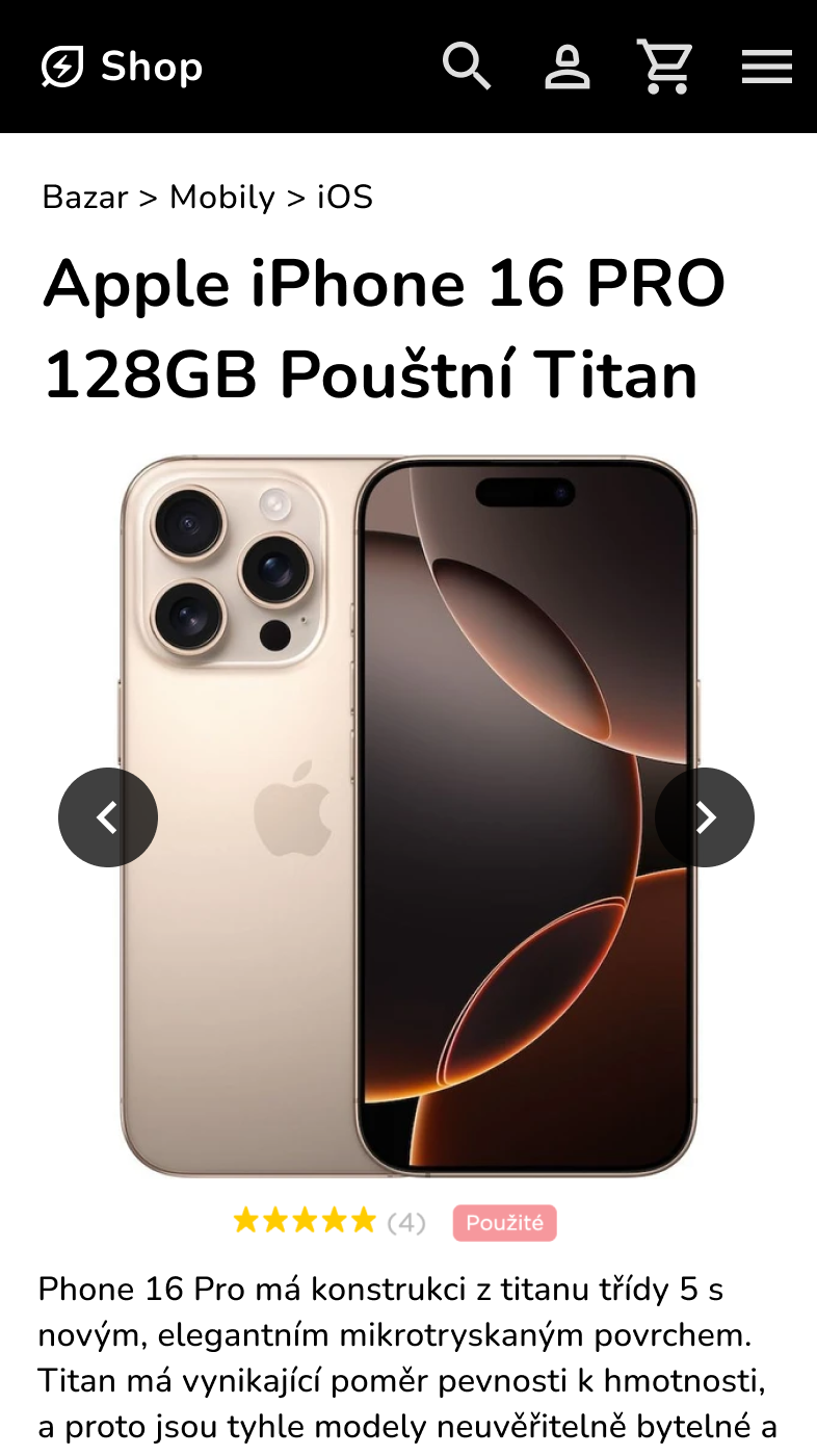 Původní stav