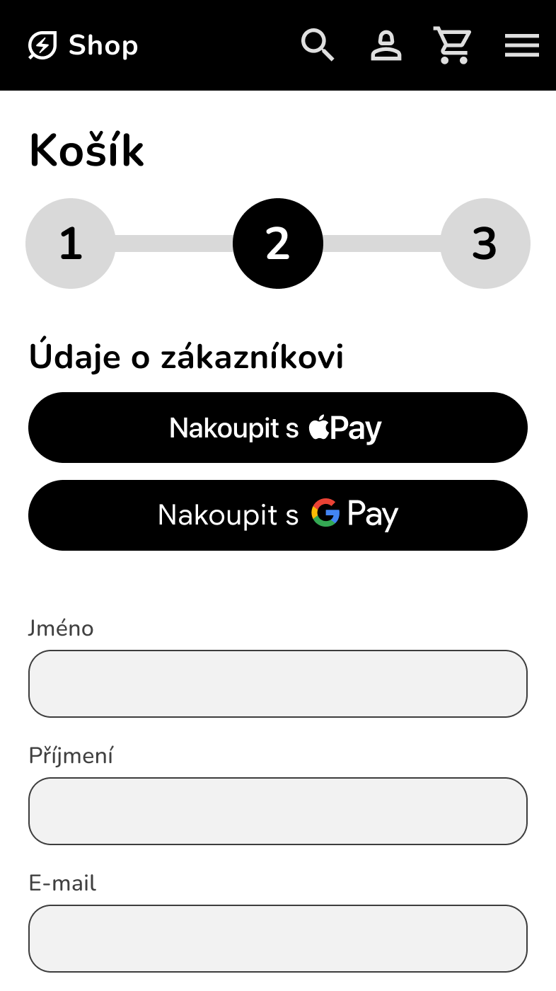 UX řešení